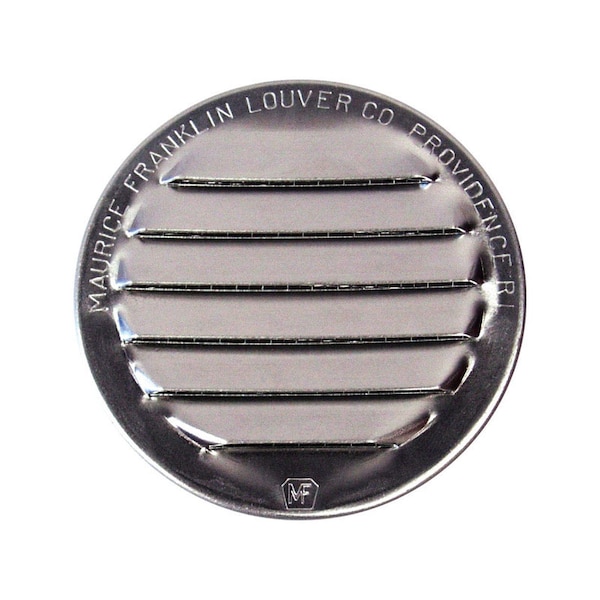 Maurice Franklin Lou Maurice Franklin Louver 1.5 in. W X 1.5 in. L Bright Silver Aluminum Mini Louver RL-100 1.5 - main